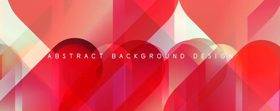 Trendy simple fluid color gradient abstract background with circles and shapes Stock Illustration