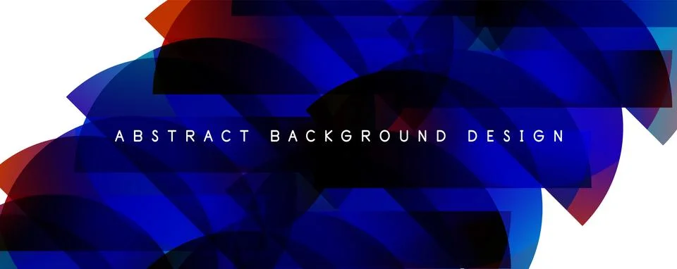 Trendy simple fluid color gradient abstract background with circles and shapes Stock Illustration