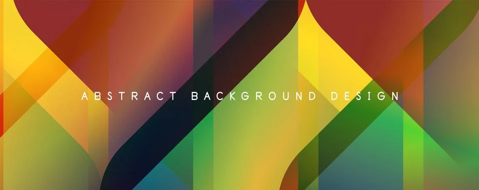 Trendy simple fluid color gradient abstract background with circles and shapes Stock Illustration