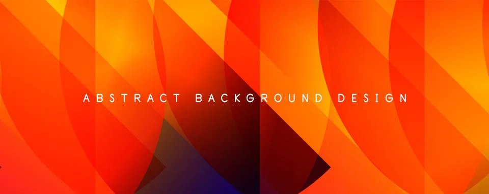 Trendy simple fluid color gradient abstract background with circles and shapes Stock Illustration