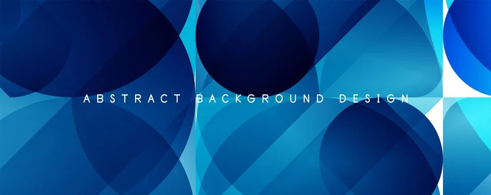 Trendy simple fluid color gradient abstract background with circles and shapes Illustrazione stock