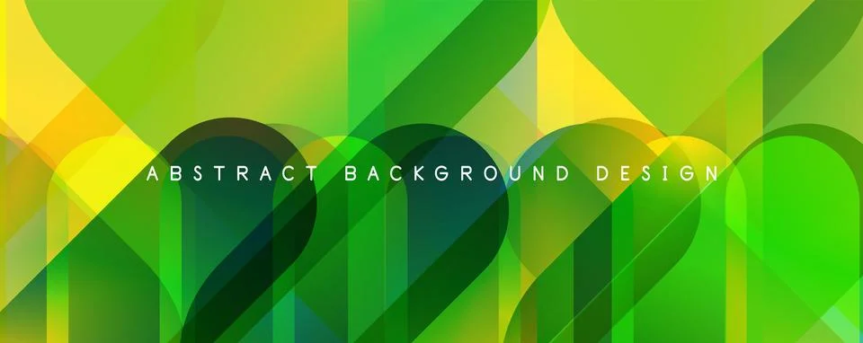 Trendy simple fluid color gradient abstract background with circles and shapes Illustrazione stock
