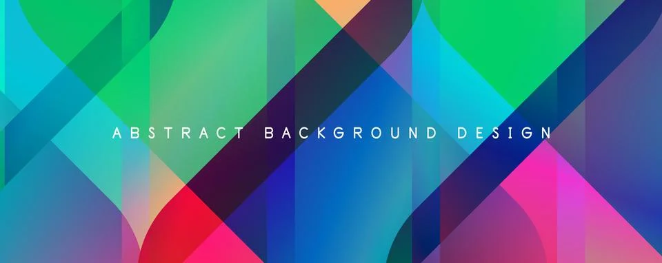 Trendy simple fluid color gradient abstract background with circles and shapes Illustrazione stock