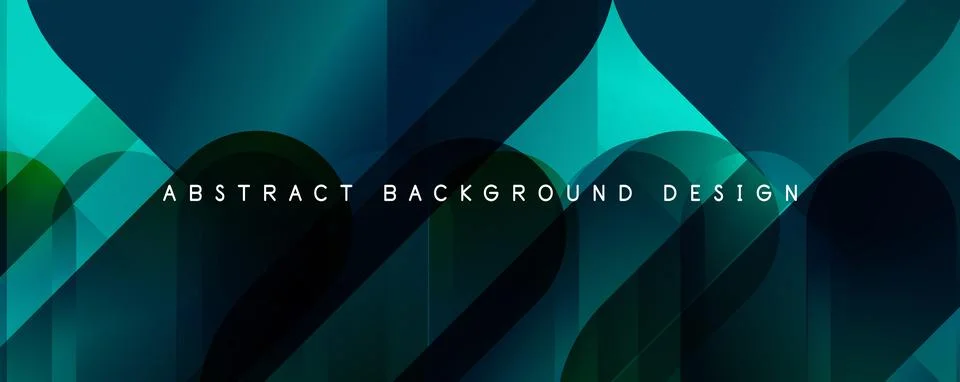 Trendy simple fluid color gradient abstract background with circles and shapes Stock Illustration