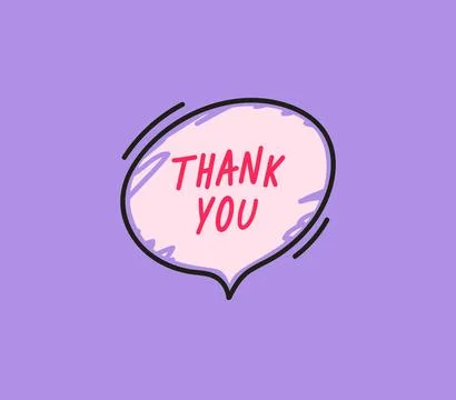 Trendy speech bubbles in flat hand drawn design with short messages. Cute Comic Stock Illustration