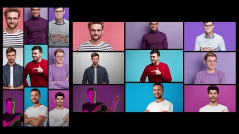 Trendy Split Screen Modular Promo Opener | Dynamic Frame Intro  After Effects	Stock