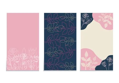 Trendy templates Stock Illustration