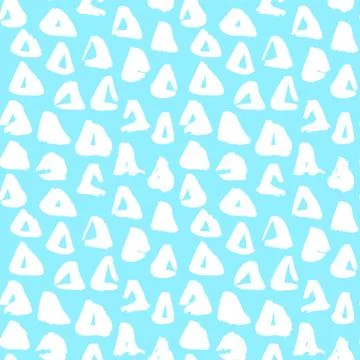 Trendy Triangle Seamless Pattern Stock Illustration