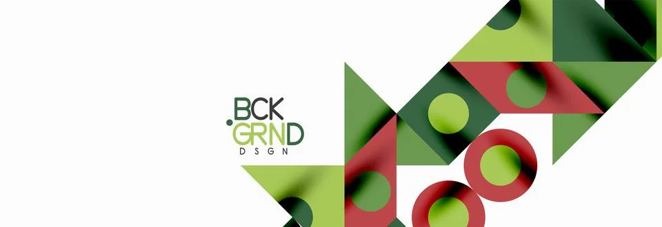 Trendy triangles lines, round elements and circles. Vector Illustration For Stock Illustration