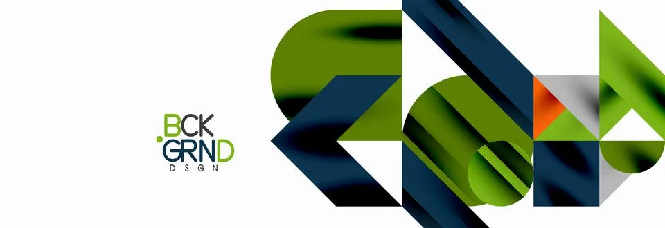 Trendy triangles lines, round elements and circles. Vector Illustration For イラスト素材