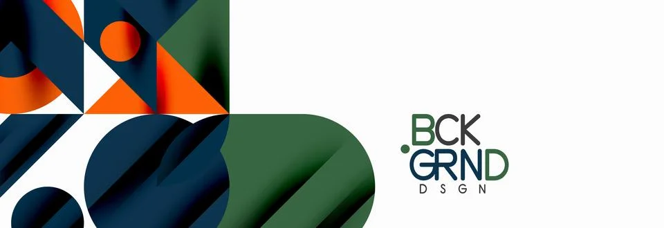 Trendy triangles lines, round elements and circles. Vector Illustration For イラスト素材