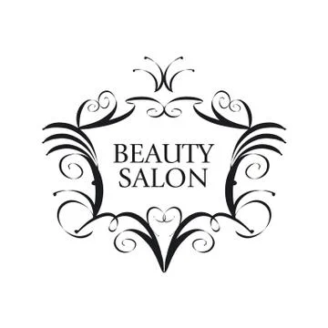 Trendy vector logo in the form of the coat of arms with crown イラスト素材