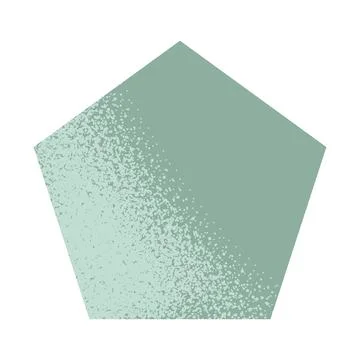 Trendy vector minimalist geometric basic gradient element grunge shape abstract Stock Illustration