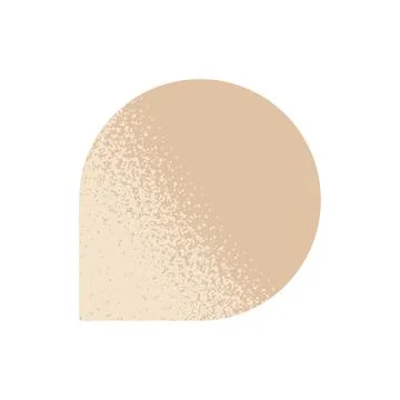 Trendy vector minimalist geometric basic gradient element grunge shape abstract Stock Illustration