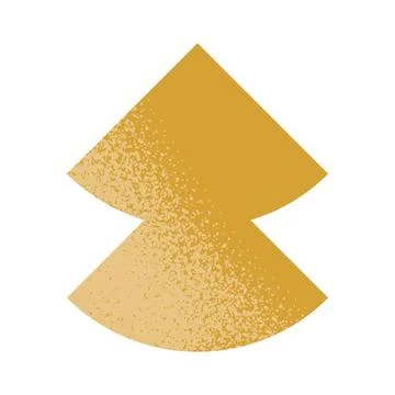 Trendy vector minimalist geometric basic gradient element grunge shape abstract Stock Illustration