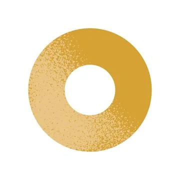 Trendy vector minimalist geometric basic gradient element grunge shape abstract Stock Illustration