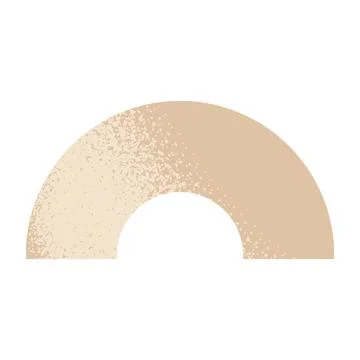 Trendy vector minimalist geometric basic gradient element grunge shape abstract Stock Illustration