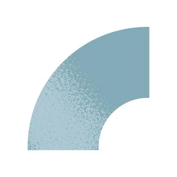 Trendy vector minimalist geometric basic gradient element grunge shape abstract Stock Illustration