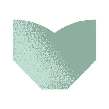 Trendy vector minimalist geometric basic gradient element grunge shape abstract Stock Illustration