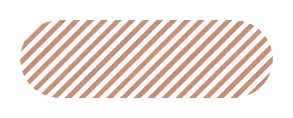 Trendy vector minimalist geometric basic lines minus element. Shape abstract 스톡 일러스트