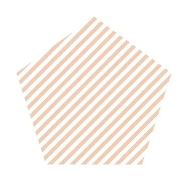 Trendy vector minimalist geometric basic lines element. Shape abstract figure Stock Illustration