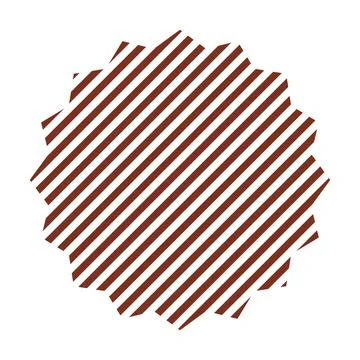 Trendy vector minimalist geometric basic lines flower element. Shape abstract 스톡 일러스트