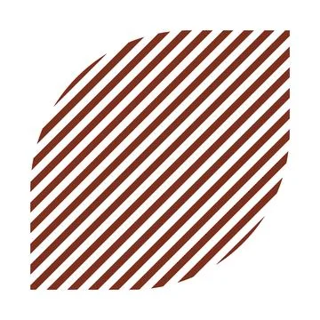 Trendy vector minimalist geometric basic lines element. Shape abstract figure Stock Illustration