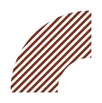 Trendy vector minimalist geometric basic lines element. Shape abstract figure Stockillustratie