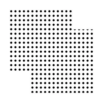 Trendy vector minimalist geometric basic dots element. Shape abstract figure Stock Illustration