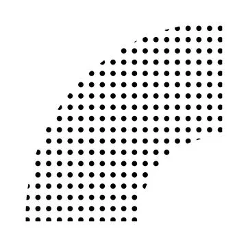 Trendy vector minimalist geometric basic dots element. Shape abstract figure Stock Illustration