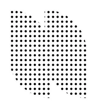 Trendy vector minimalist geometric basic dots element. Shape abstract figure Stock Illustration