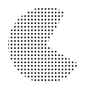 Trendy vector minimalist geometric basic dots element. Shape abstract figure Stock Illustration