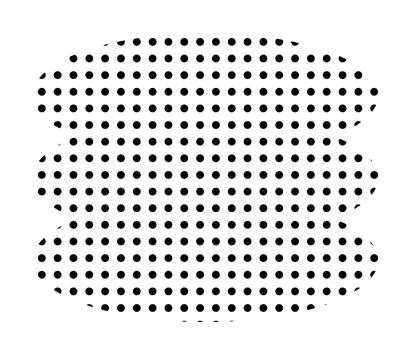 Trendy vector minimalist geometric basic dots element. Shape abstract figure Stock Illustration