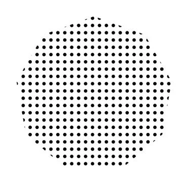 Trendy vector minimalist geometric basic dots element. Shape abstract figure Stock Illustration