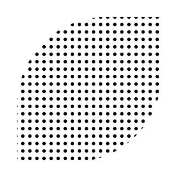 Trendy vector minimalist geometric basic dots element. Shape abstract figure Stock Illustration