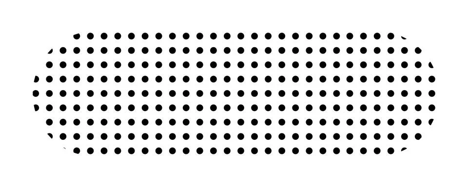 Trendy vector minimalist geometric basic dots sign minus element. Shape abstract Stock Illustration