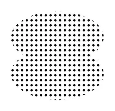 Trendy vector minimalist geometric basic dots element. Shape abstract figure Stock Illustration