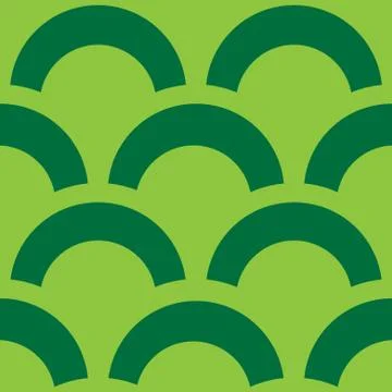 Trendy vector pattern, green abstract background, geometric hipster design Stock Illustration