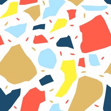 Trendy vector seamless pattern Stock Illustration