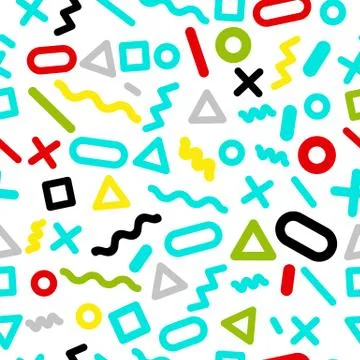 Trendy white background Stock Illustration