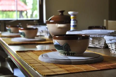 Trendys kitchen Foto stock