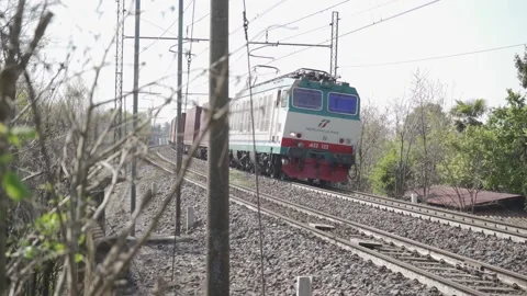 Treno Merci, Cargo Train 库存影片 167117923