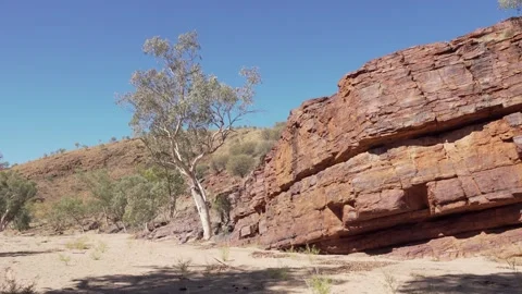 Trephina Gorge 1 Stock Footage 155229820