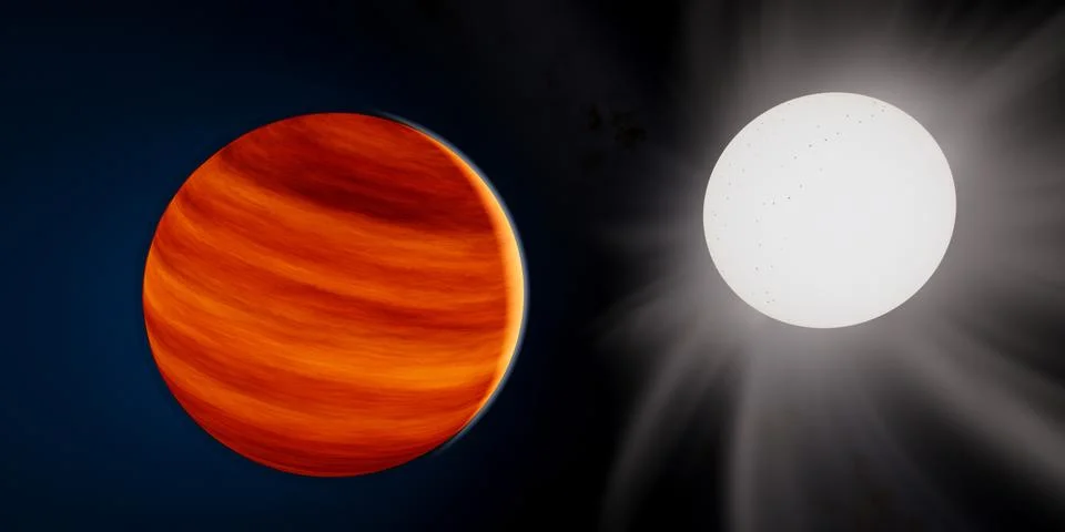 TrES-4 b Planet イラスト素材