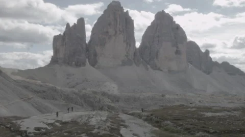 Tres Cime di Lavaredo Video stock 45277857
