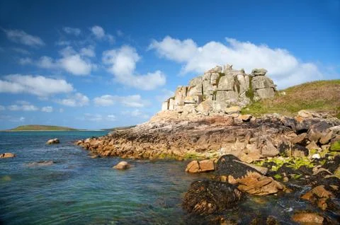 Tresco, isles of scilly Stock Photos