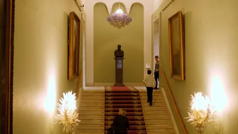 Tretyakov Gallery in Moscow 스톡 동영상 162849364