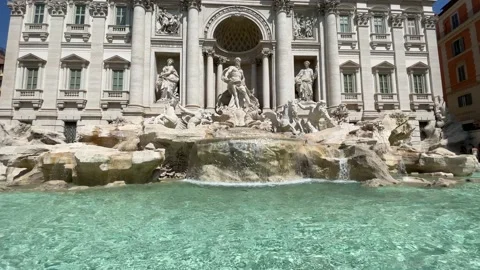 Trevi Fountain Stock Footage 159548854