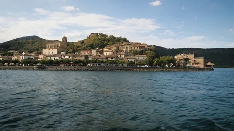 Trevignano Rome Video stock 82453493