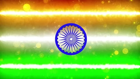 Tri Color Flag Stock Footage 144307897